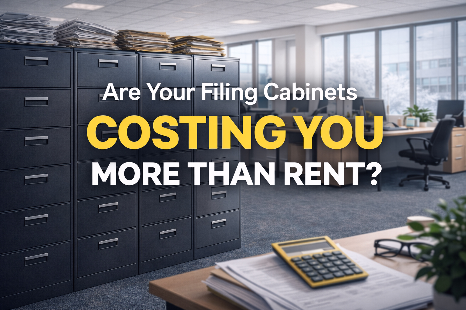 Are Your Filing Cabinets Costing You More Than Rent?